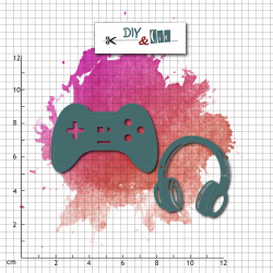 Set de dies : Manette - DIY...