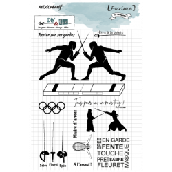 Tampon clear :Escrime - DIY...