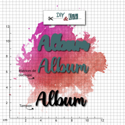 Duo die-tampon clear :...