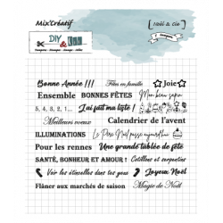 Tampon clear : Noel et cie...